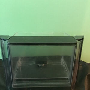 OEM GE Profile Opal 2.0 Nugget Ice Maker Ice Bin - Clear‎ Black Transparent